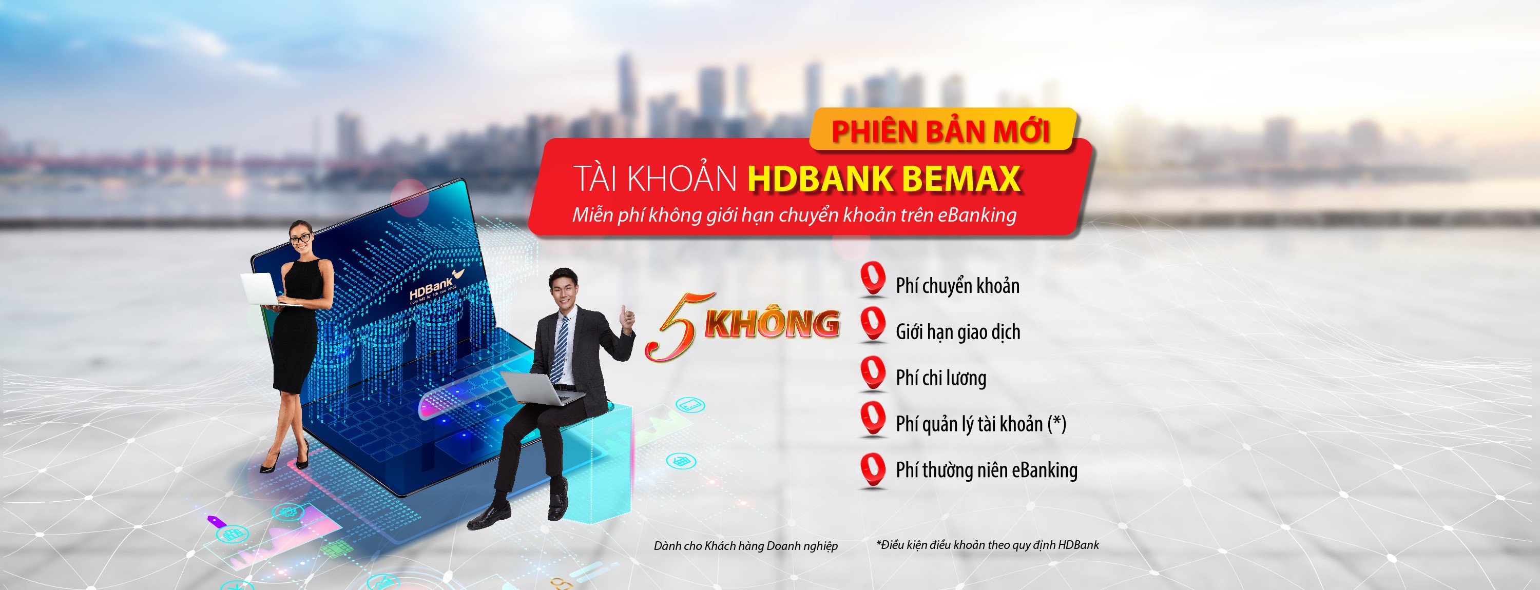 HDBank Bemax - Tài khoản tối đa lợi ích | HDBank