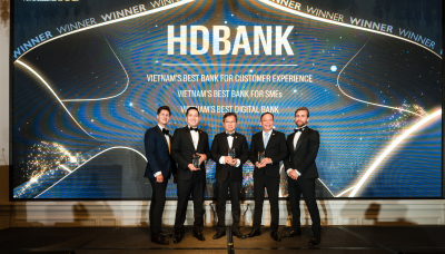 HDBank lập “hat-trick” giải thưởng Euromoney 2025, khẳng định vị thế quốc tế của ngân hàng Việt