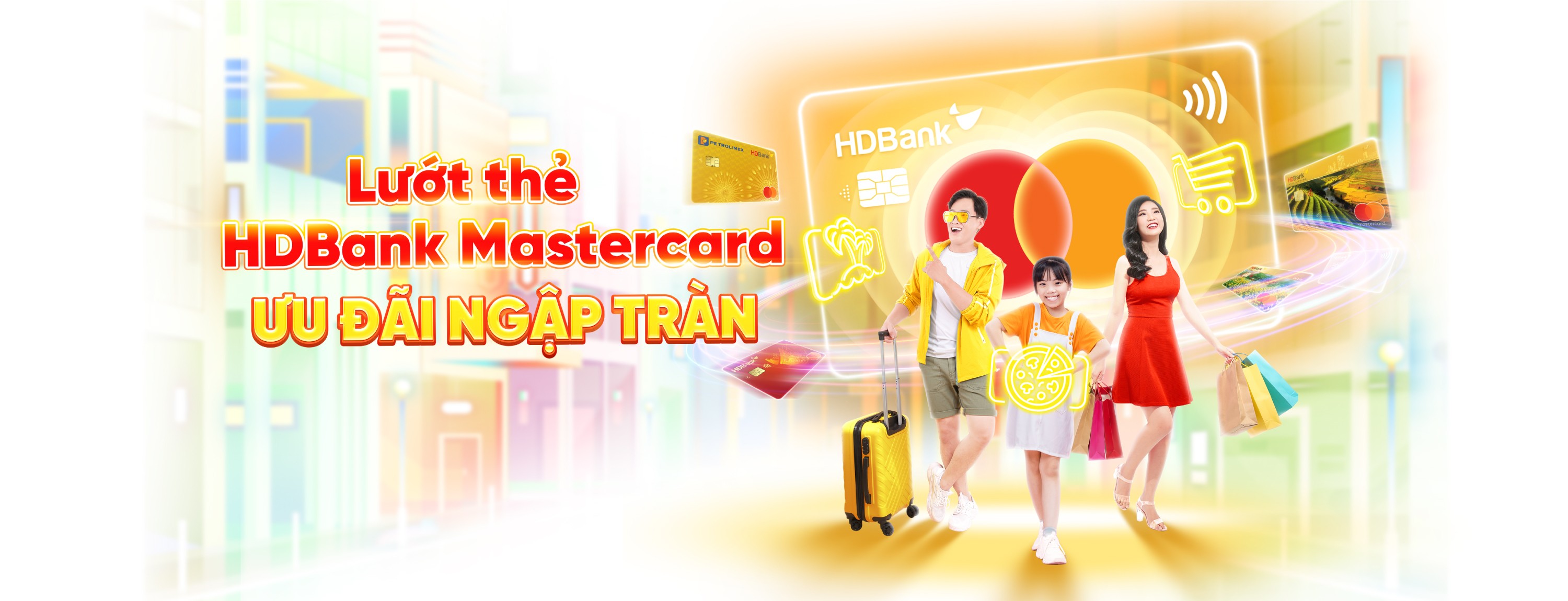 ƯU ĐÃI CHỦ THẺ HDBANK MASTERCARD | HDBank