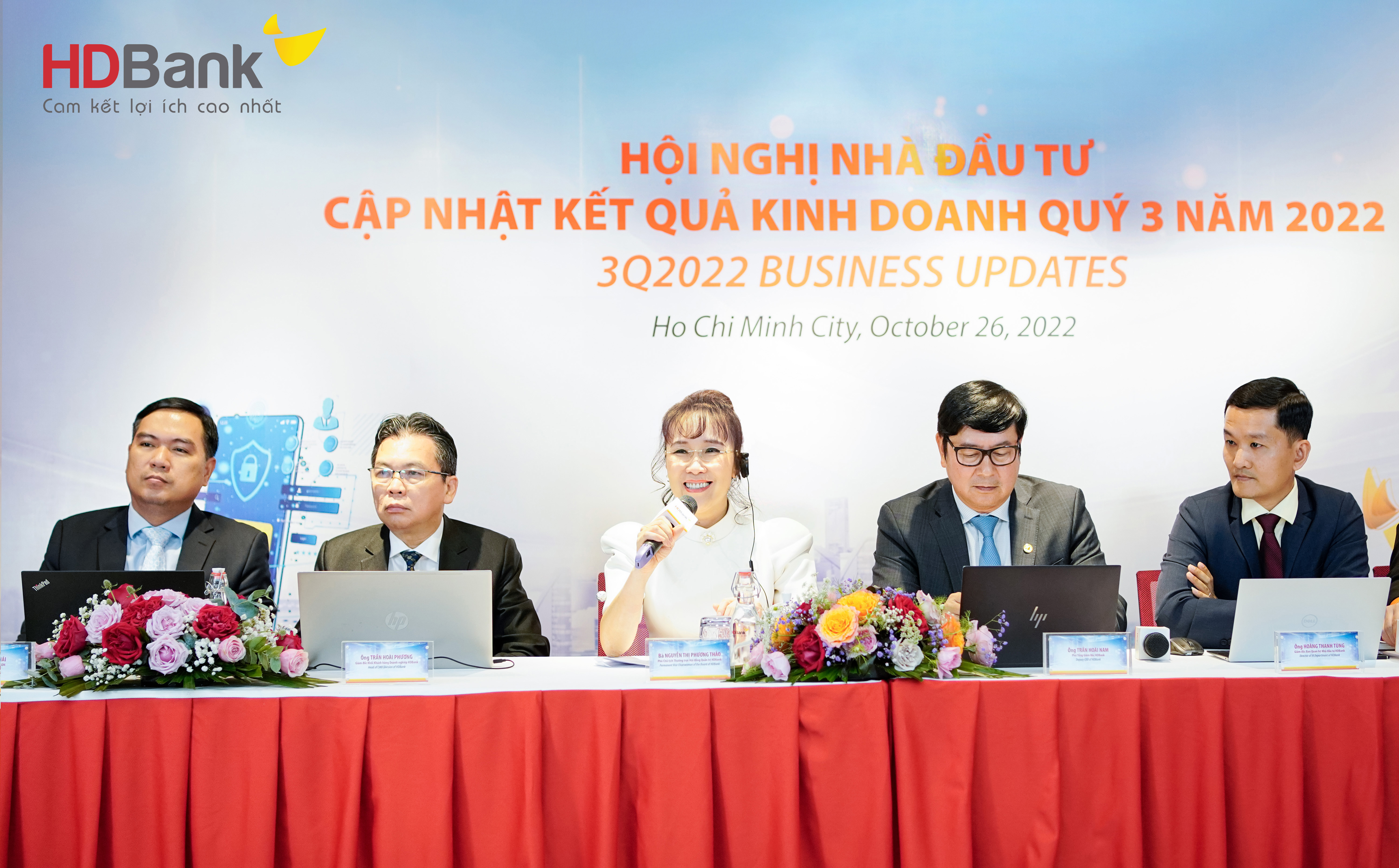 Chairman Kim Byoung-ho at HDBank online investors' conference ...