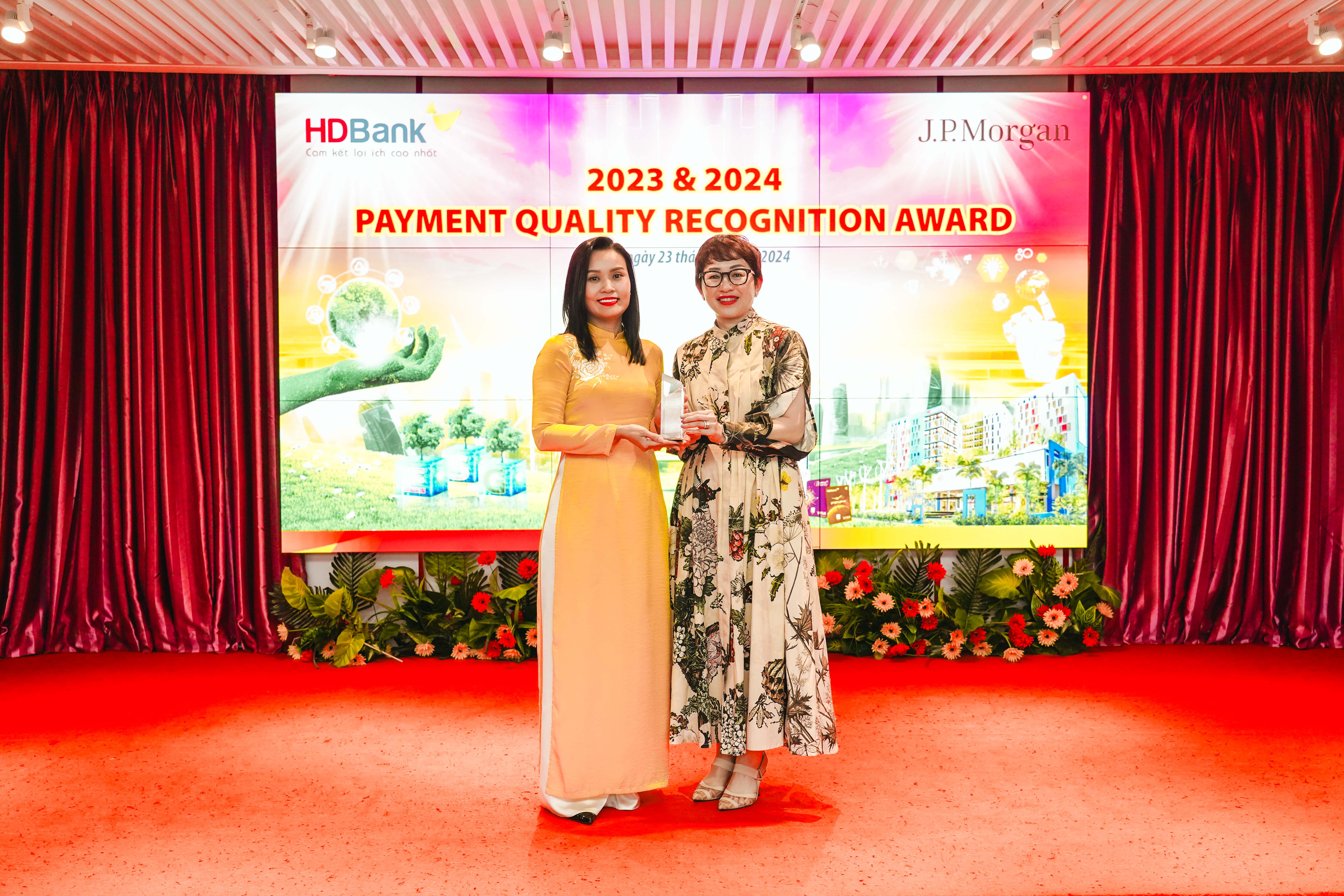 ベトナムで唯一、3年連続でJ.P.モルガン・チェース銀行から国際決済賞を受賞した銀行