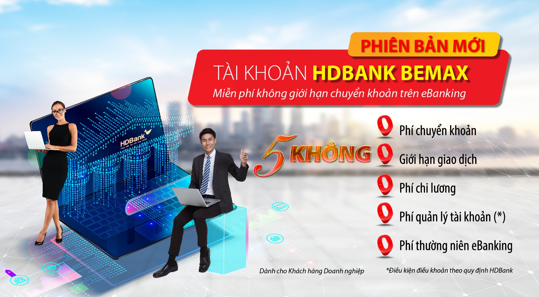 HDBank Bemax - Tài khoản tối đa lợi ích 